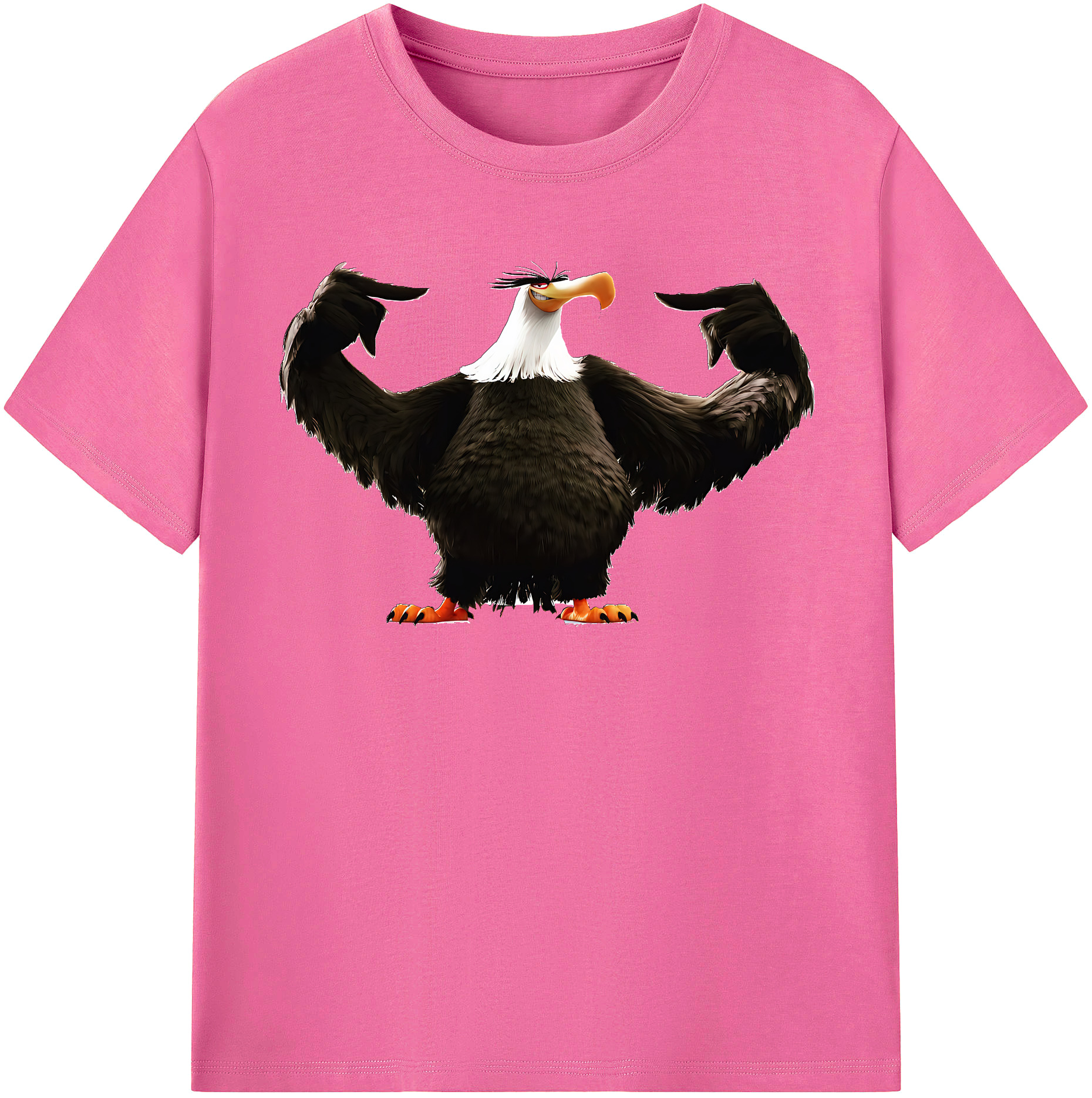 （画像用） Angry Birds アングリーバード レディースカジュアルプリントTシャツ（綿100％）